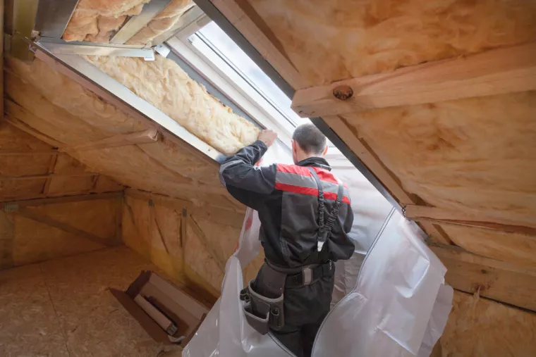 Isoler un appartement mansardé sous les toits, Rouen, AN BAT