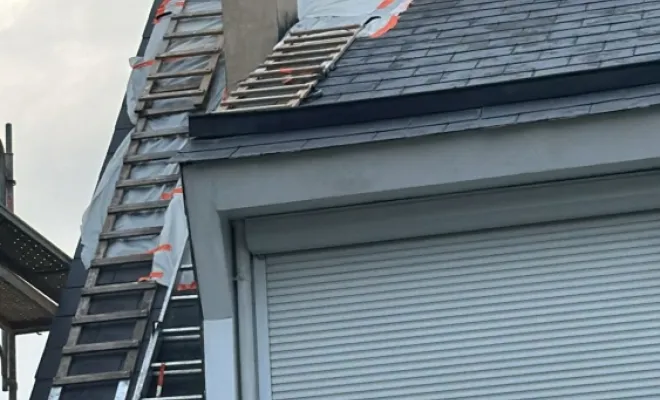 Réparation d'un conduit de cheminée à Elbeuf, Rouen, AN BAT