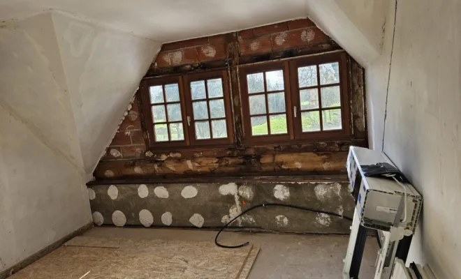 Réhabilitation d'une pièce de maison à Elbeuf, Rouen, AN BAT
